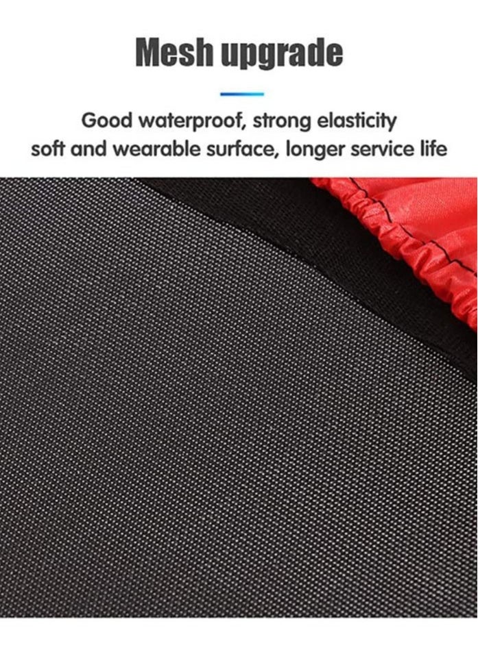 Eworld Indoor Mini Trampoline with Durable Jumping Mat Safety Enclosure Net and Foam Rod  - Image 4