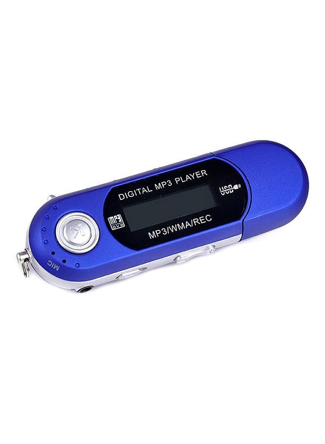 NIBEMINENT LCD Screen MP3 Music Player SV006491 Blue/White  - Image 1