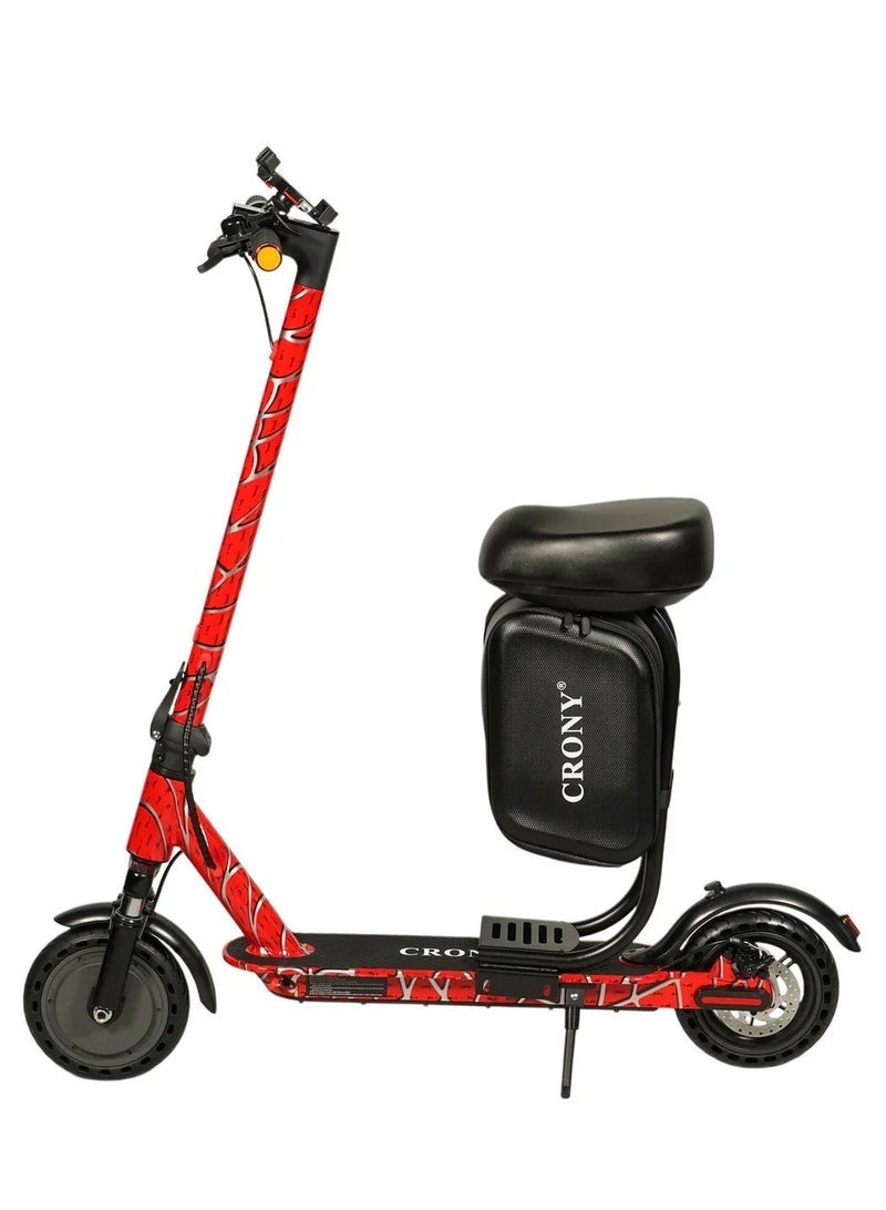 كروني سكوتر كهربائي للأطفال 500 واط، بطارية 36 فولت 7.8 أمبير، سرعة آمنة 25–35 كم/س، رحلة طويلة 15–20 كم، سكوتر كهربائي قابل للطي وخفيف الوزن للأولاد والبنات، مقبض قابل للتعديل، أضواء LED، إطار قوي يتحمل 120 كجم، تسارع سلس مناسب للمبتدئين، نظام فرملة مستقر، تصميم ممتص للصدمات، سكوتر كهربائي صغير محمول للمراهقين والأطفال - Image 1
