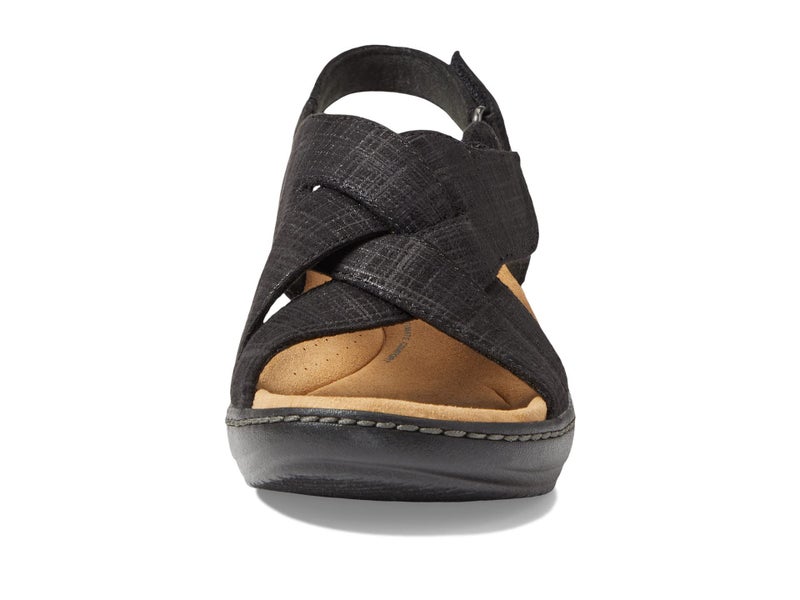 Clarks Women's Merliah Echo Heeled Sandal, Black Interest, 5.5 Medium US - Image 2