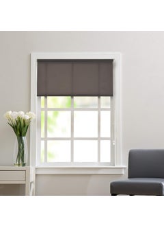 Deco Window Deco Window SemiBlackout Roller Blinds for Windows 42 Inches W X 84 Inches H Silver Grey Light Filtering RollUp Shades Sun UV Protection for Home Office  - Image 2
