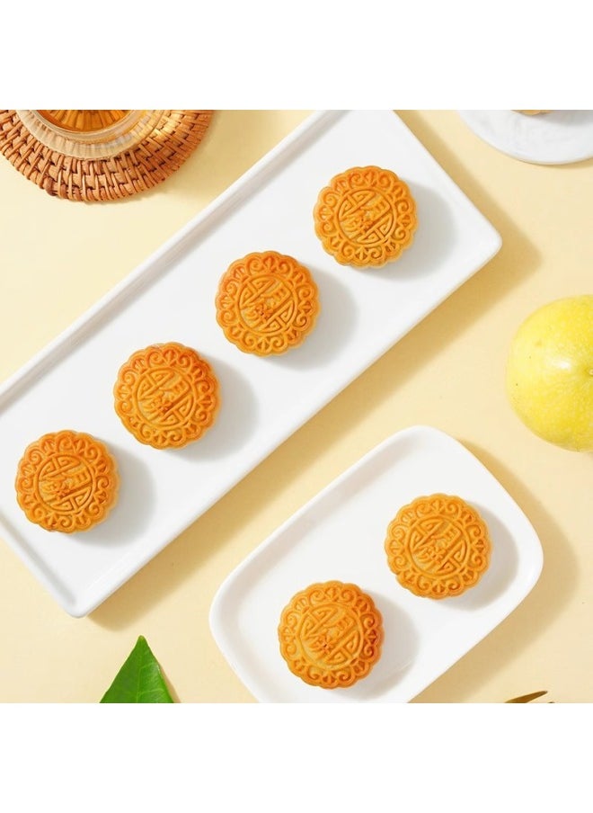 Generic Mini Fruit Moon Cake Five Kernel Strawberry Hami Melon Mixed Flavor Small Moon Cake Handmade Snack Food Breakfast-Specifications:Five-nut Small Mooncakes 30 Pieces-Color:Standard  - Image 2