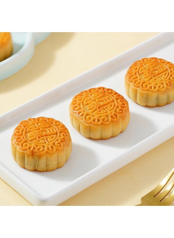 Generic Mini Fruit Moon Cake Five Kernel Strawberry Hami Melon Mixed Flavor Small Moon Cake Handmade Snack Food Breakfast-Specifications:Five-nut Small Mooncakes 30 Pieces-Color:Standard  - Image 4