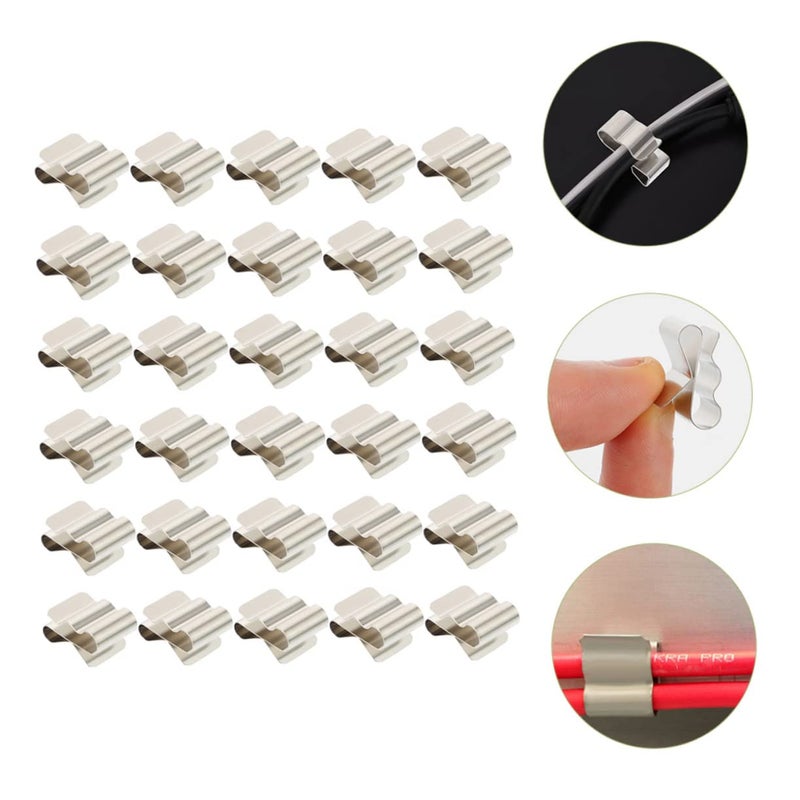 30pcs Photovoltaic Cable Clips Wire Clips for Solar Panel Installation Prevents Damage - Image 5