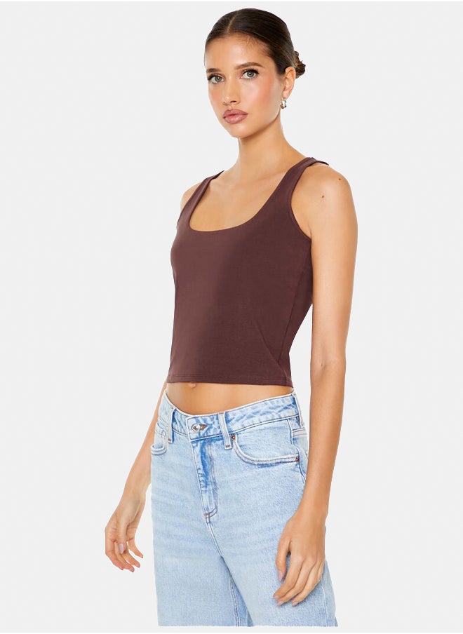 FOREVER 21 Cropped Tank Top  - Image 2