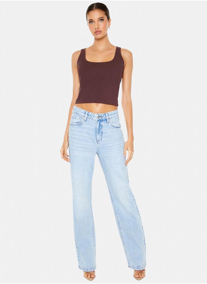 FOREVER 21 Cropped Tank Top  - Image 4