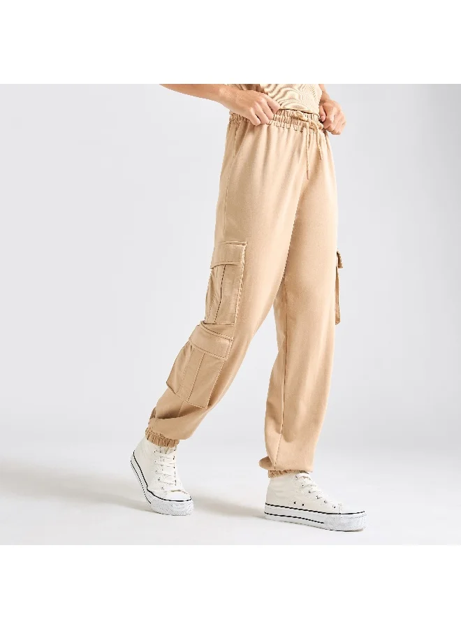 Splash FAV Short Sleeve Fitted Top And Cargo Pant