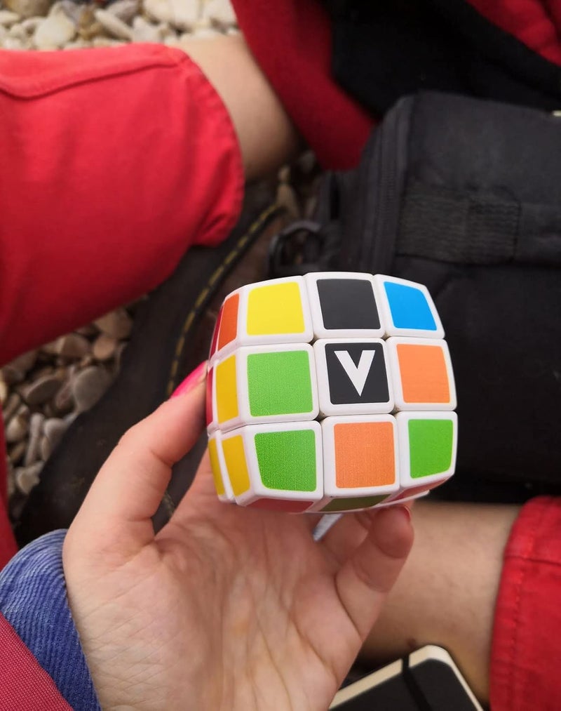 Gigamic V-Cube 3B White Pillowed Classic Speedcube, Multi-Colour, 00.0034 - Image 5