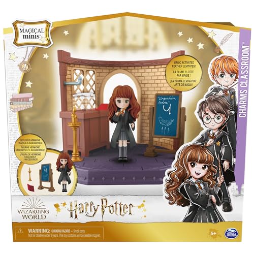 Wizarding World Harry Potter Magical Minis Charms Classroom with Exclusive Hermione Granger Figure and Accessories Kids Toys for Ages 5 and up - Image 5