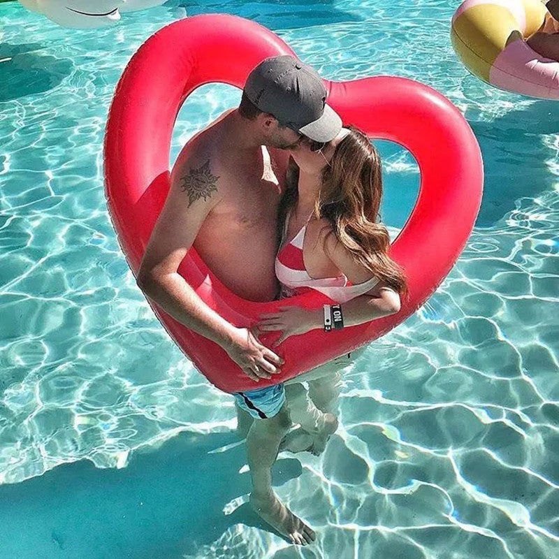 Swimming Ring Inflatable Swimming Ring Pool Float PVC Swim Ring for Adults Kids Beach Pool Water Fun Summer Outdoor Toy