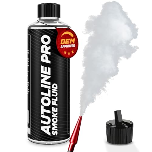 AutoLine Pro Automotive Best Ranked Clean  HighDensity Smoke Fluid Solution for Smoke Machines EVAP Vacuum and More Not for Ventus