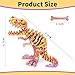 FunisFun 3D Printed Dragon with Articulated Bones for Adult 3D Printed Dinosaur Fidget Toys Decor for Stress Relief RedGoldPurple 1P - Image 4