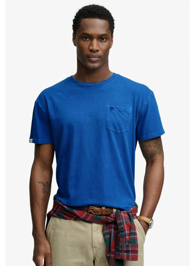 Superdry  Classic Cotton Linen Pocket T-Shirt for Men | Best Price UAE