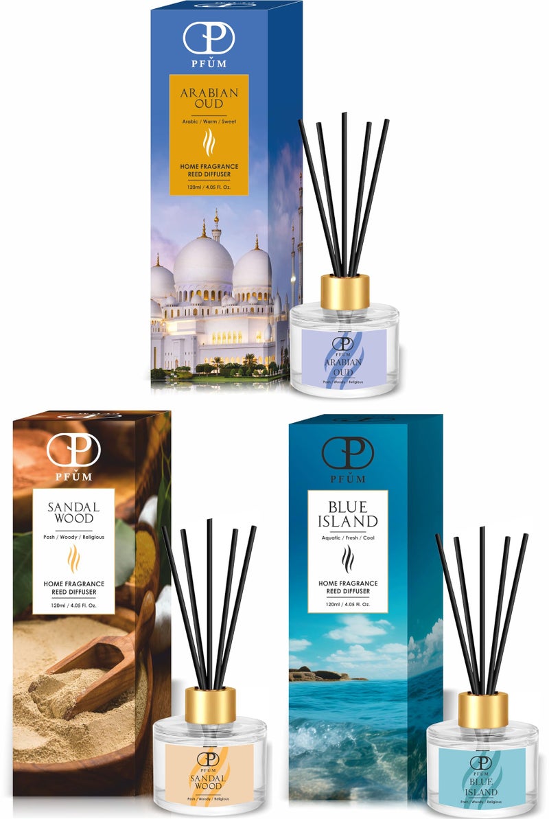 PFUM Red Rose Reed Diffuser Set for Home Fragrance | 120ml with 6 Sticks | Luxury Fragrance Reed Diffuser for Home, Office, Spa, Restaurants & Showrooms - Image 5