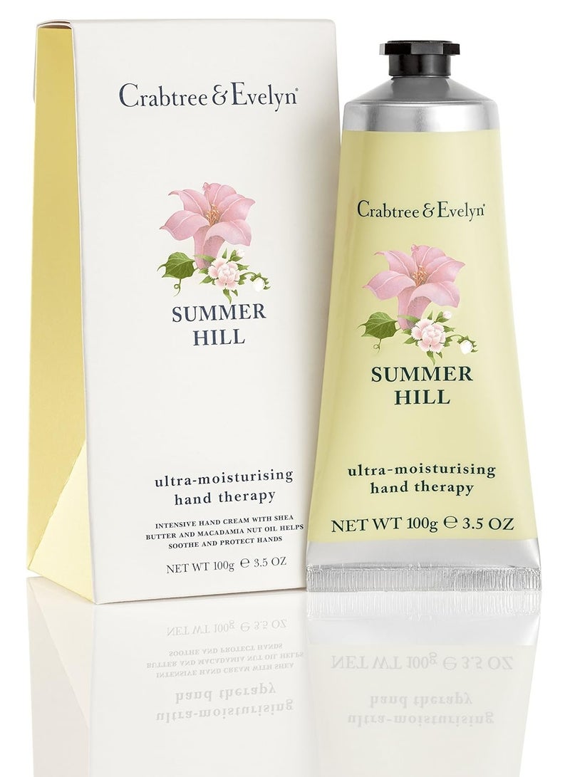 Crabtree & Evelyn كريم اليدين المرطب الفائق من كرابتري وإيفلين، صيف هيل، 3.5 أونصة - Image 1