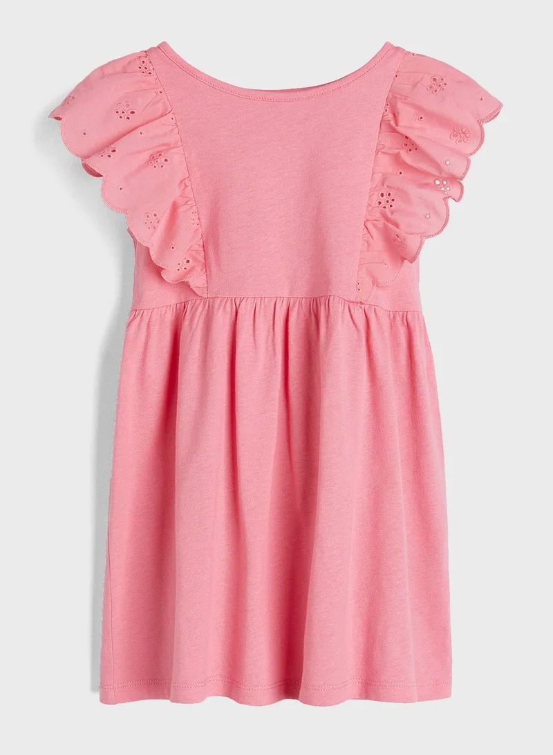 H&M Ruffled Knit Dress