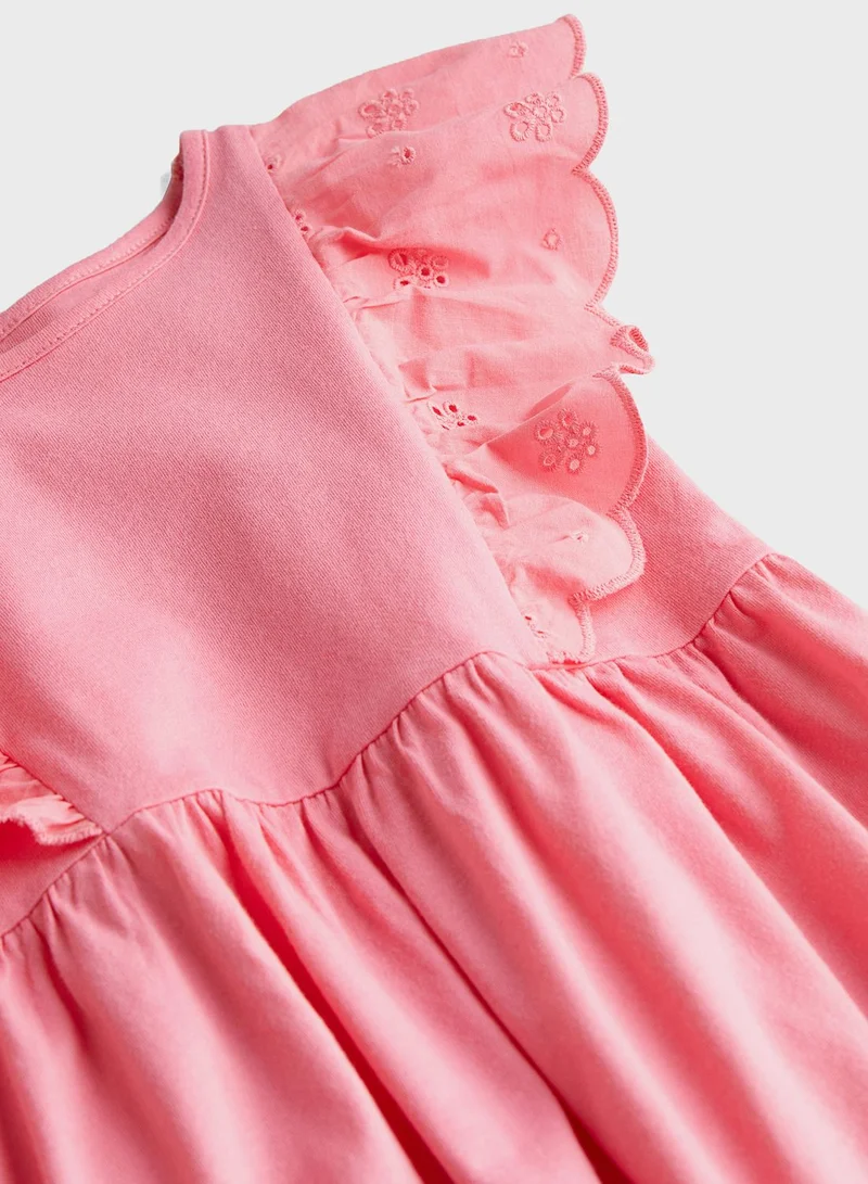 H&M Ruffled Knit Dress