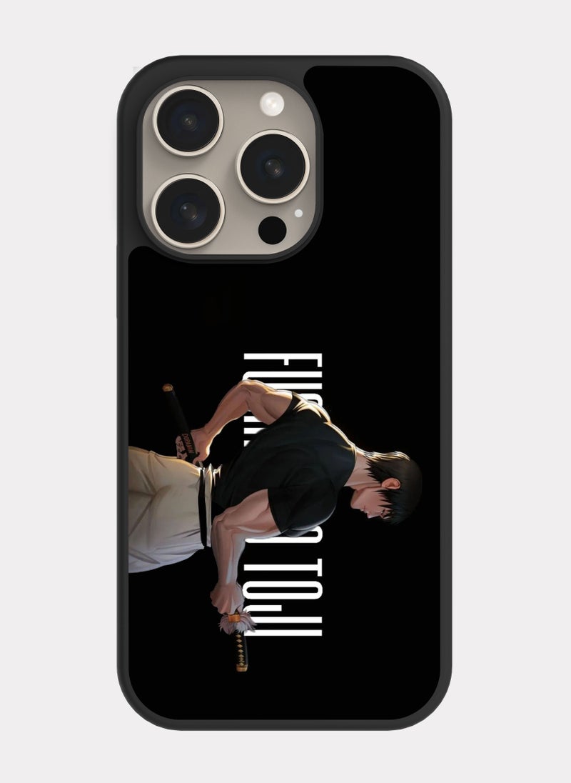 PXLAAT iPhone 15 Pro case cover Jujutsu Kaisen Toji - Image 1