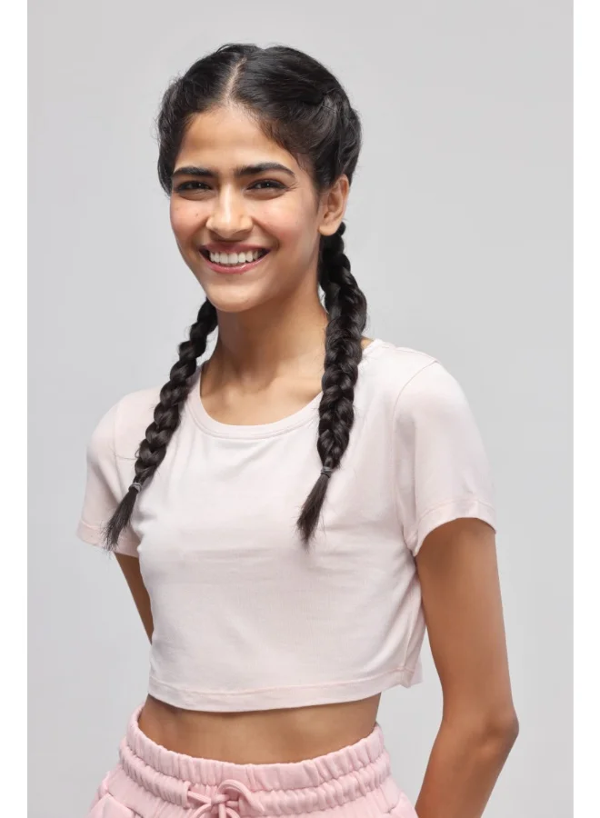 NeceSera Light Pink Crop Top