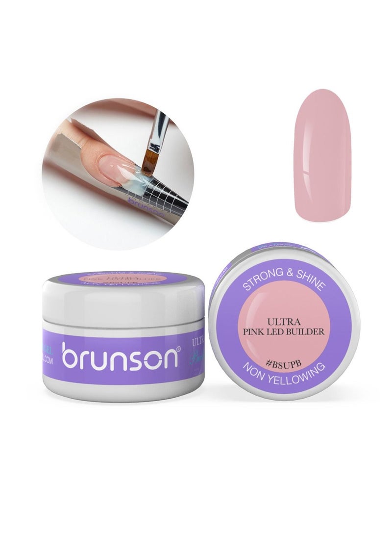 brunson Nail Self Levelling Sculpting Gel Nail extension Camouflage UV LED Sculpting Nail System Gel Manicure Sculpting Gel UV LED Sculpting gel nail builder gel 30ml - Image 1