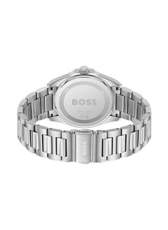 HUGO BOSS HUGO BOSS ROUND ANALOG MEN'S BLACK CASE WATCH - 1514170  - Image 3