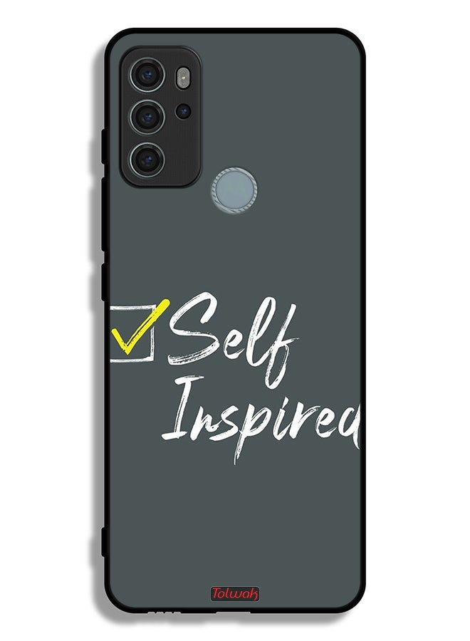 Tolwak Motorola Moto G60S Protective Case Cover Self Inspired - Image 2