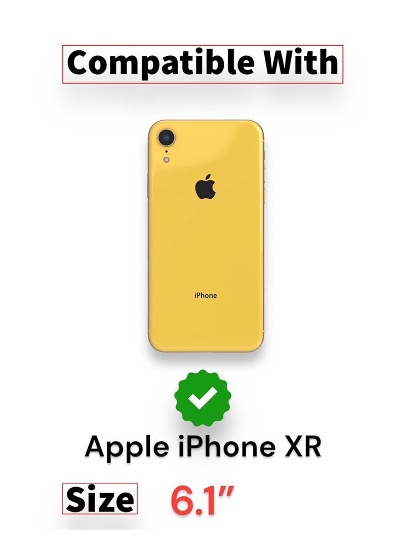 Generic - For Apple iPhone XR Flip Leather Wallet Card Slot Kickstand Case,Strap Magnetic Closure, Included Internal Tpu Silicone Case,High Protective Compatible with Apple iPhone XR (6.1’') (Havan) - Image 1