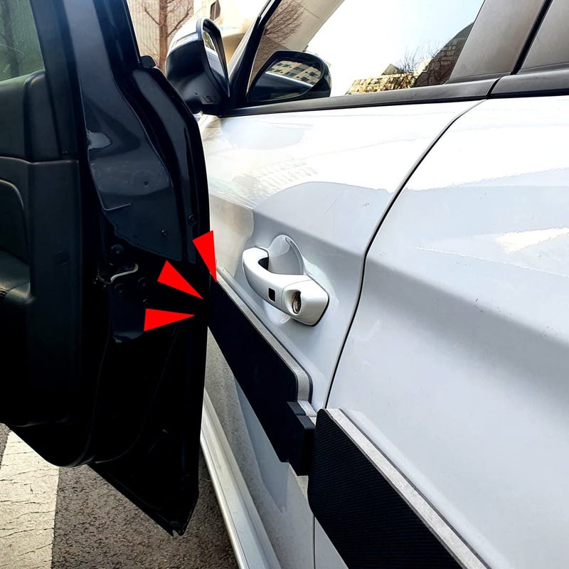 DAHINRAUM Scratch Defense 2 Doors Removable Magnetic Car Door Ding Dent Protector Car Door Guard Edge Guards Door Protectors Car Door Protection - Image 4