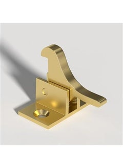 Generic 2 Pack Brass Heavy Duty Elbow Latch Window - Cabinet Door Latch for Home/Office/Cabinet Doors & Window Doors,with Mounting Screws  - Image 3