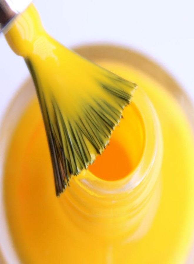 دي بيلي طلاء أظافر جل من ديبيلي، لون أصفر كاراميلو، 8 مل - غني بمستخلص الأعشاب البحرية الطبيعية، خالٍ من القسوة على الحيوانات، خالٍ من السموم - Image 4