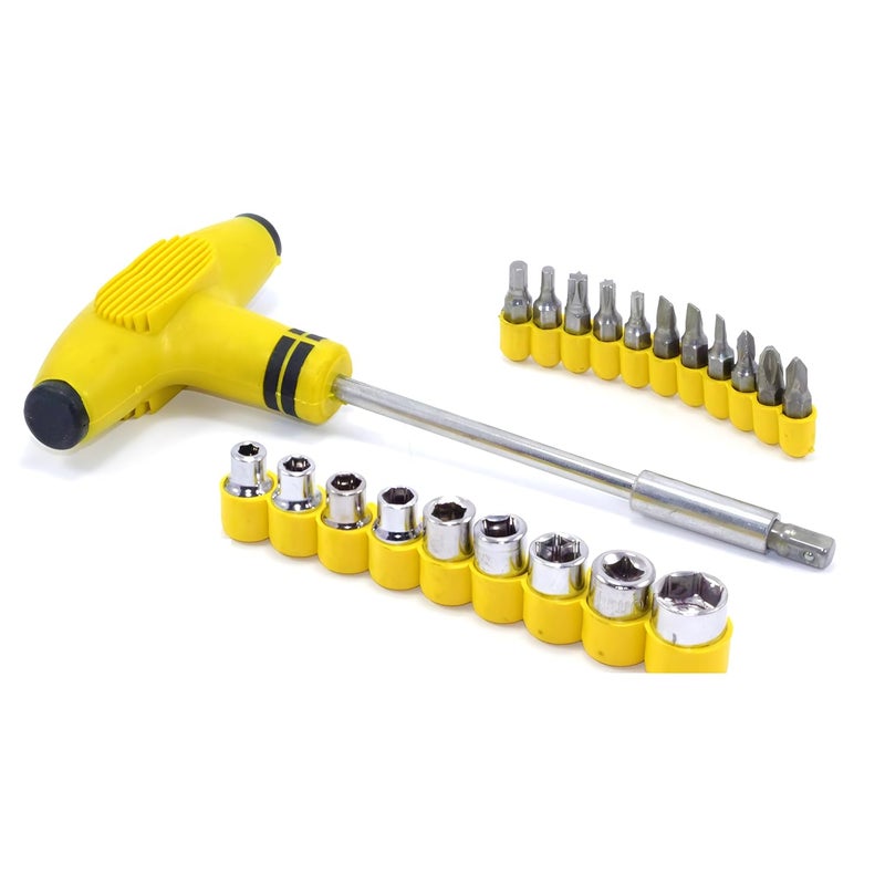 SP Electron 24 in 1 Combination Magnetic Tool Kit Set for Home, Office, Car, Bike, etc... (Set of 24 in 1)  - Image 1