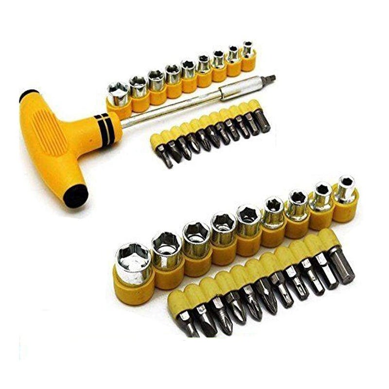 SP Electron 24 in 1 Combination Magnetic Tool Kit Set for Home, Office, Car, Bike, etc... (Set of 24 in 1)  - Image 3