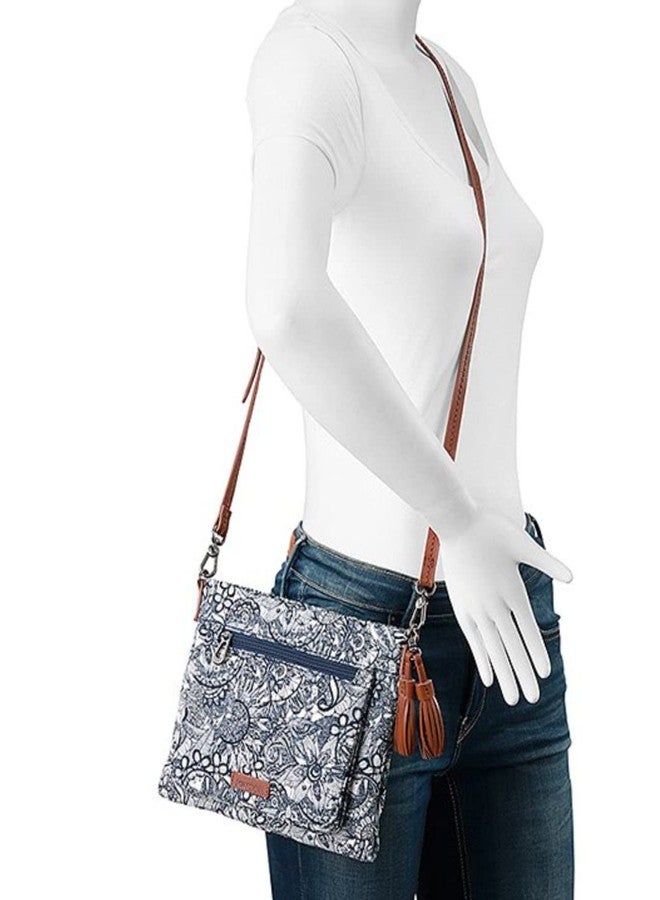Sakroots Camden Small Crossbody Bag (Navy Spirit Desert 3) - Image 4
