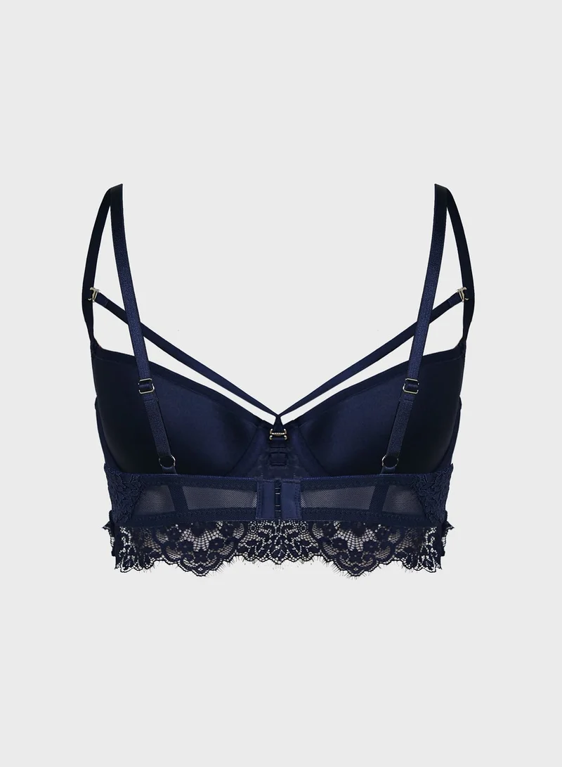 hunkemoller Lace Detail Bra