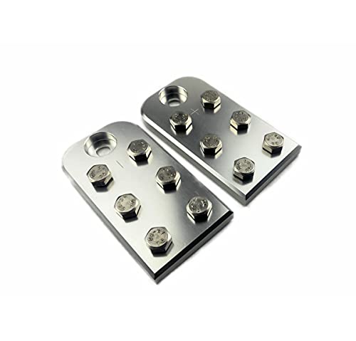 SUPROJDM Pair of 6point flat lug battery terminals for 38 studs - Image 1