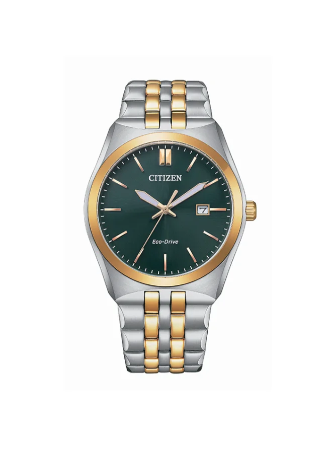 CITIZEN Men's Stainless Steel with Two Tone Strap  Watch BM7339-89X - 38 mm