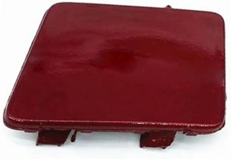 DEMULAX Red Tow Eye Hook Cover for Nissan Sentra - Image 1