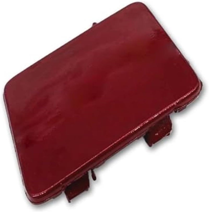 DEMULAX Red Tow Eye Hook Cover for Nissan Sentra - Image 3