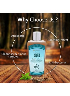 BIO RESURGE LIFE BIO RESURGE LIFE Antibacterial Ayurvedic Mouthwash|200Ml|Ayush Certified,For Germ Defense,Bad Breath,Plaque,Cavities And Gum,Sore Throat,Cough  - Image 2