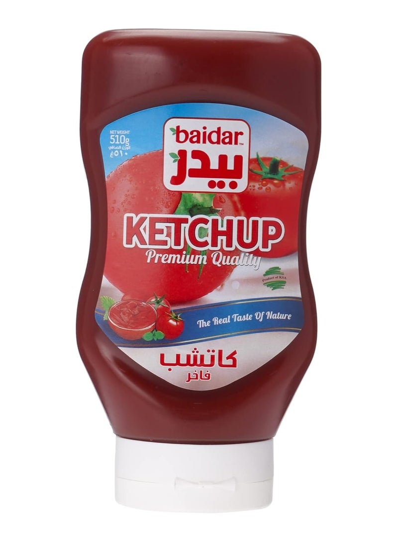 Baidar Tomato Ketchup Squeeze, 510 g