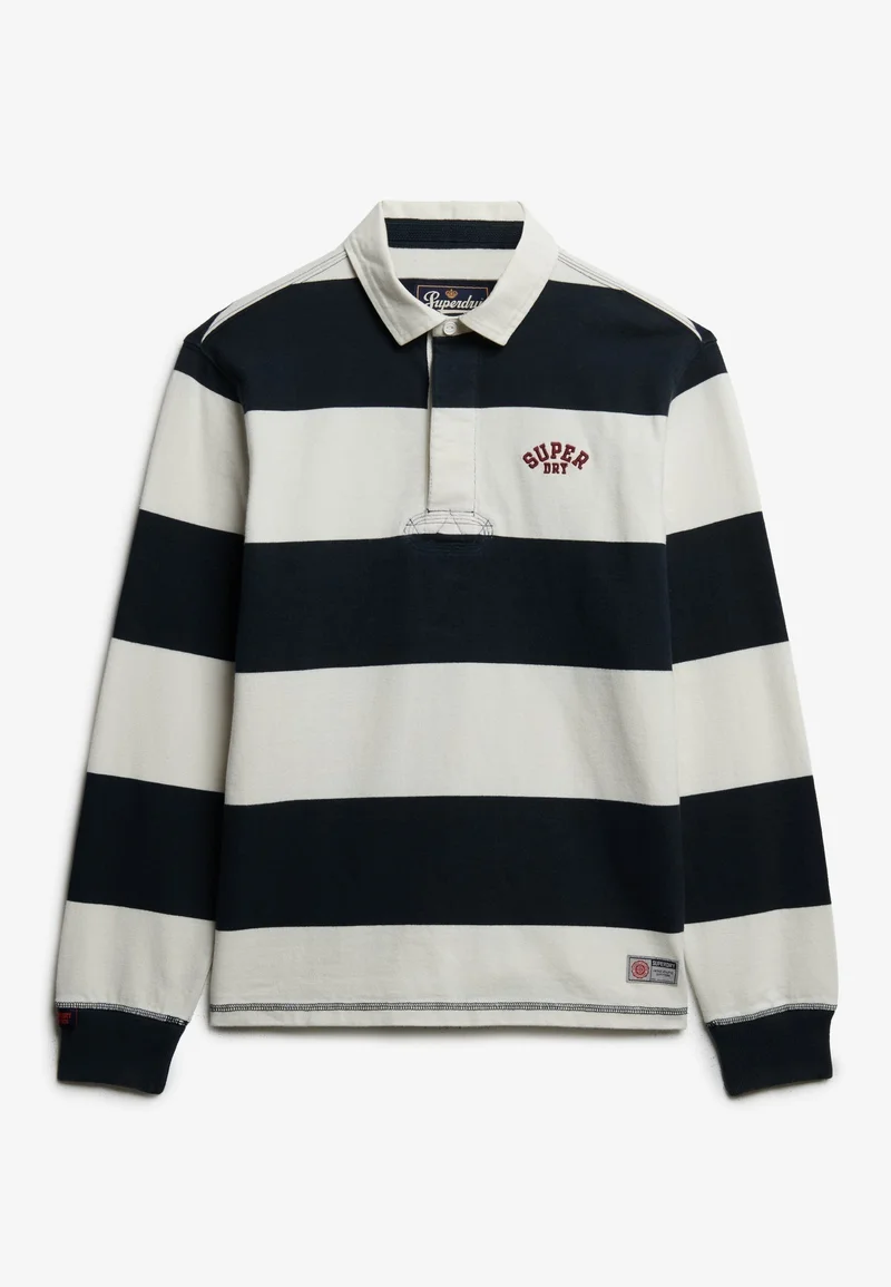 Superdry  Vintage Athletic Stripe Rugby Top for Men | Best Price UAE