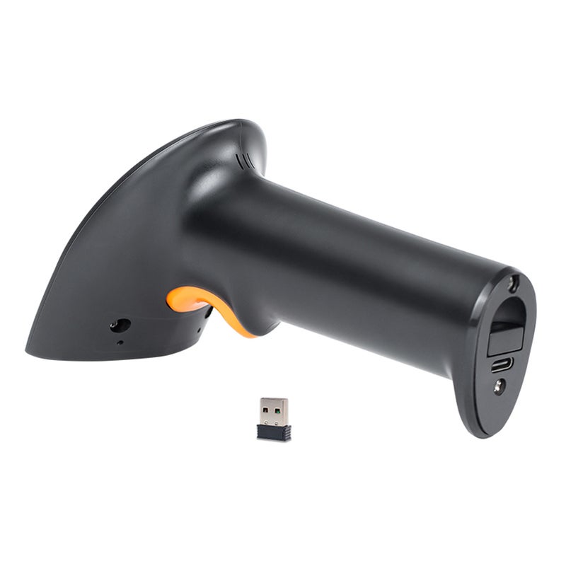 Wireless Barcode Scanner: 300 Scans Per Second, 32-Bit CPU, Triple-Mode Connectivity - Hands-Free Foldable Stand, 100000 Offline Storage, 1M Drop Resistance QR Scanner for Retail Warehouse Logistics - Image 2