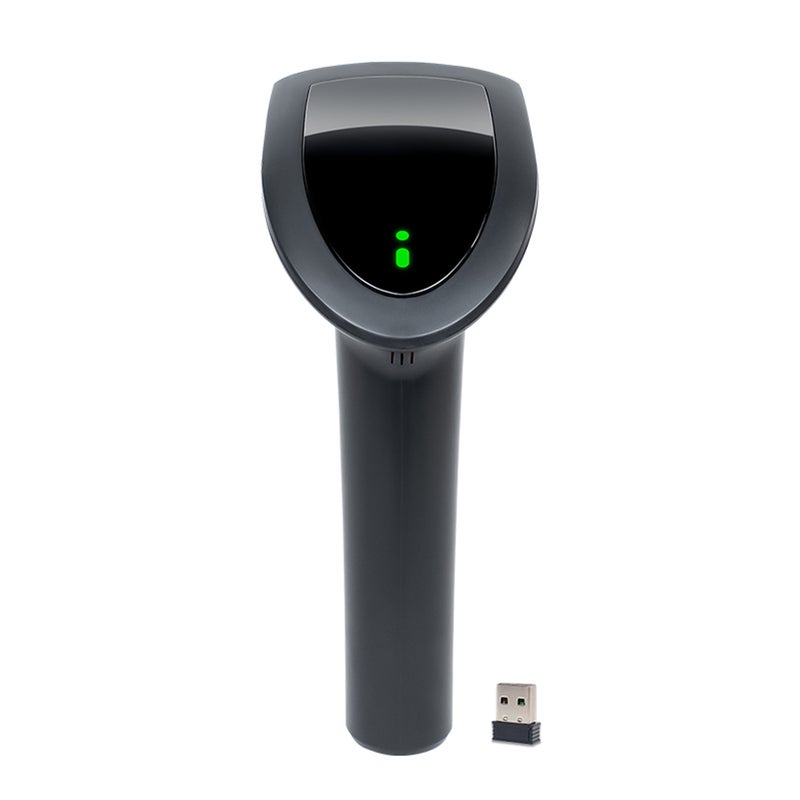 Wireless Barcode Scanner: 300 Scans Per Second, 32-Bit CPU, Triple-Mode Connectivity - Hands-Free Foldable Stand, 100000 Offline Storage, 1M Drop Resistance QR Scanner for Retail Warehouse Logistics - Image 3