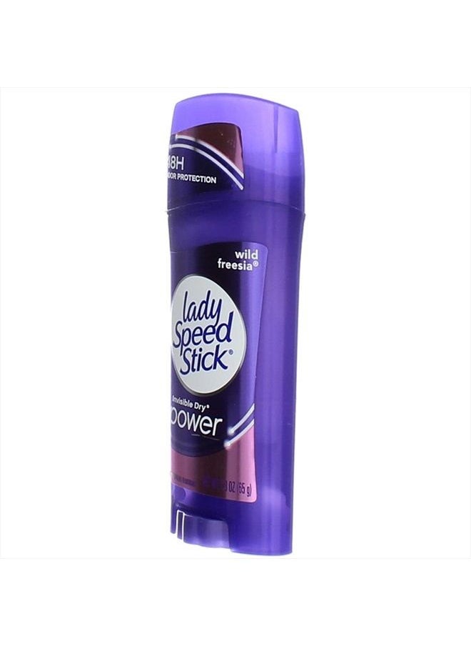 Lady Speed Stick - Antiperspirant Deodorant, Invisible Dry, Wild Freesia 2.30 oz (Pack of 5) - Image 1