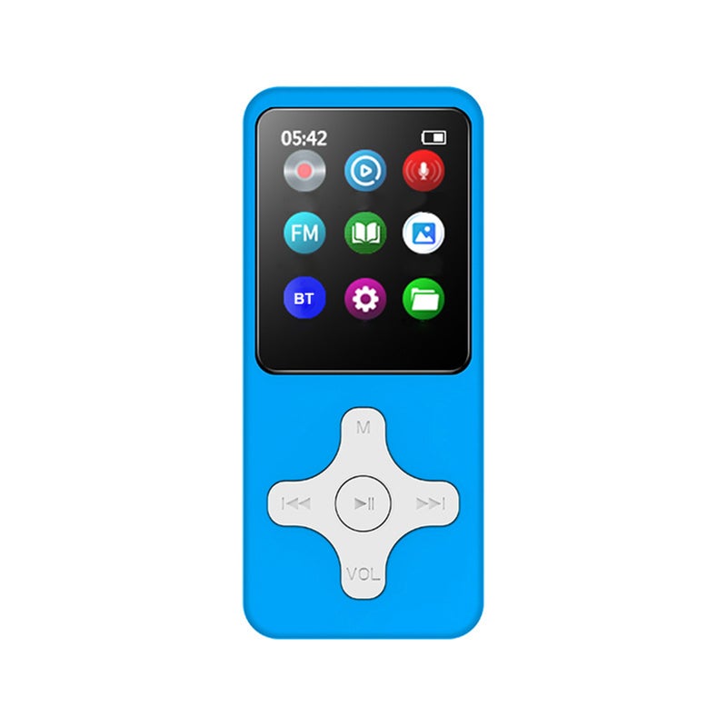 Mp3 Mp4 Player with BT4.0 Digital Screen with Speaker Portable HiFi Sound Student Player Walkman Player Digital Music Player with FM Radio Recorder E-book - Image 1