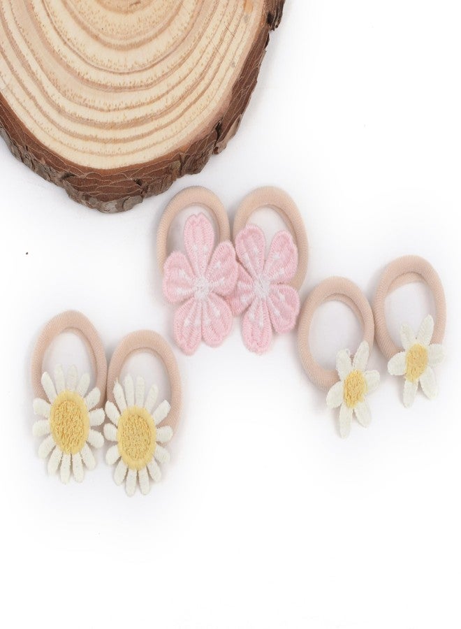 BIANHUAN 20 Pcs Toddler Hair Ties, Girls Hair Accessories Baby Hair Bows Cute Flower Hair Ties Little girls Hair Accessories for Thick Hair, Candy Colors - Image 5