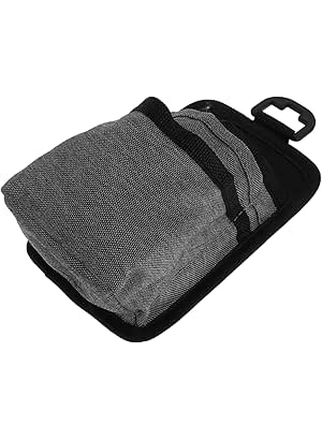 Car Vent Organizer For Sunglasses Phone Cards Grey Storage Holder Mount - Image 1