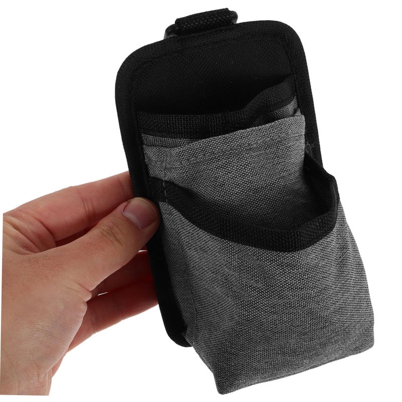 Car Vent Organizer For Sunglasses Phone Cards Grey Storage Holder Mount - Image 4