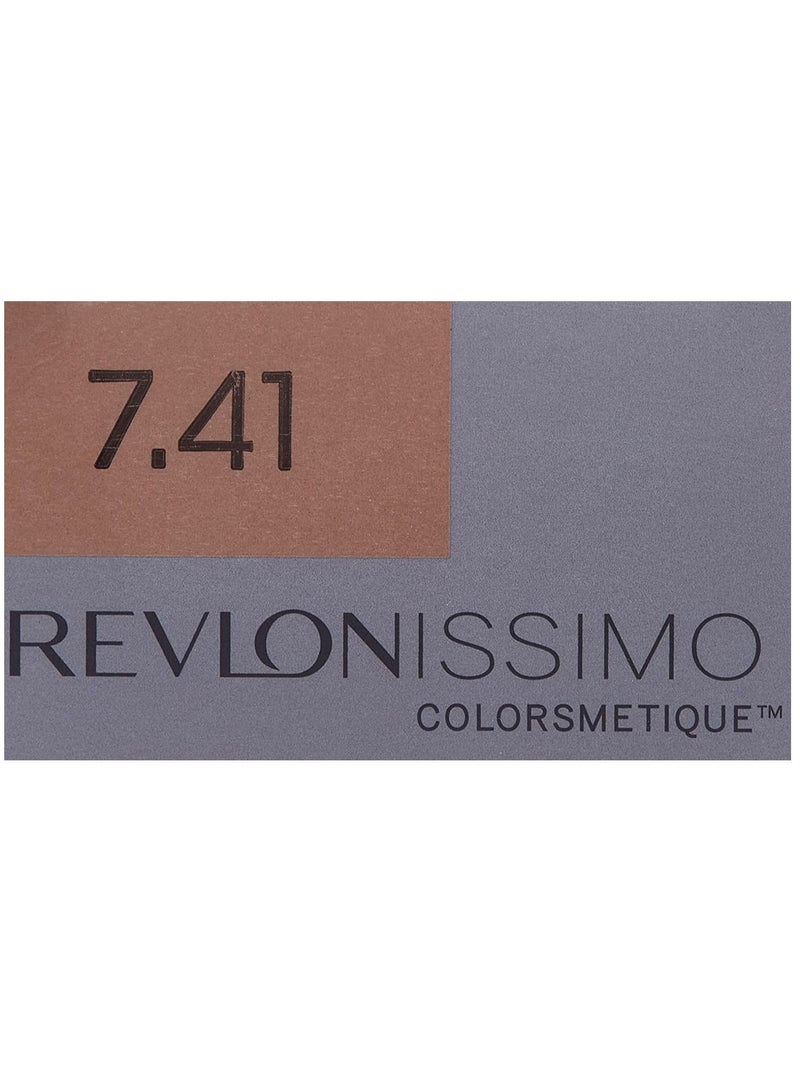 Revlon Professional Nmt Hair Color 7.41 Very Light Beige Blonde - Image 3