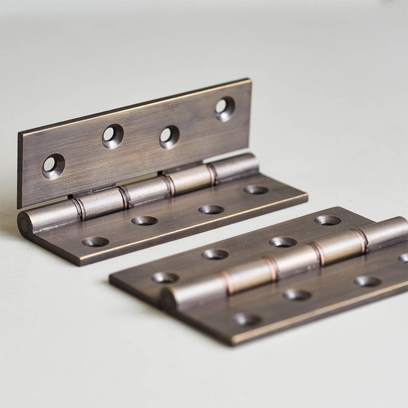 Link مفصلة خلفية 5 إنش | 14 قياس (2.5 مم) فولاذ ثقيل | مفصلات حركة بطيئة للأبواب والخزائن والبوابات | تشطيب مقاوم للصدأ - Image 3
